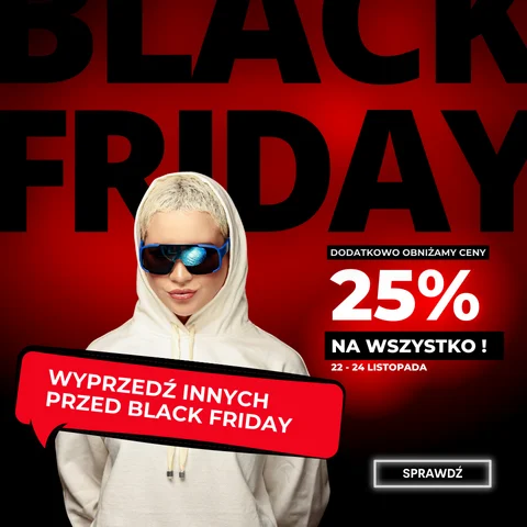 #3 weekend z dodatkowym rabatem 25% Black Friday przed wielkim Finałem 