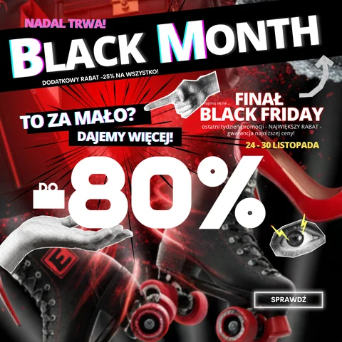 Nadal Trwa! Black friday 
