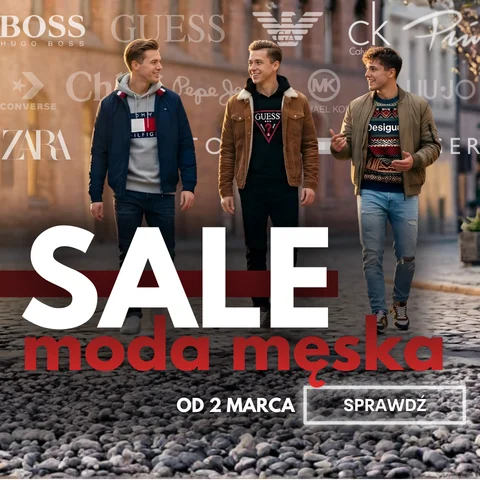 Moda męska w obniżownych cenach 