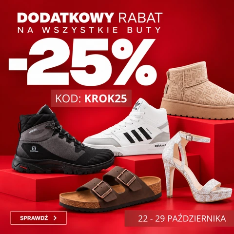 OBUWIE -25% 