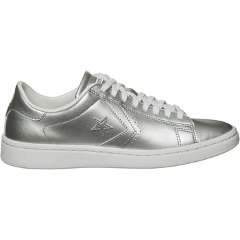 Buty damskie Converse Pro Leather niskie srebrne r. 38