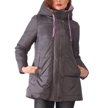 Kurtka damska Dewberry pikowana szara modna zimowa