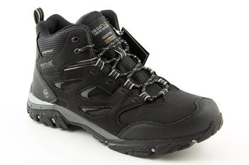 Buty męskie Regatta Holcombe Iep trekkingowe wodoodporne czarne