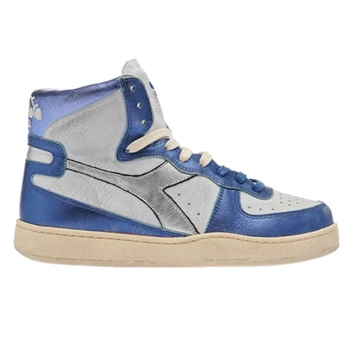 Buty damskie Diadora Mi Basket Metallic Pigskin Used sneakersy vintage sportowe skóra naturalna wysokie r. 38