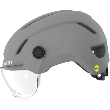 Kask Giro Evoke Mips rowerowy unisex szary z szybką