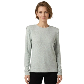 Sweter damska Naf Naf Poly miętowy klasyczny r. L