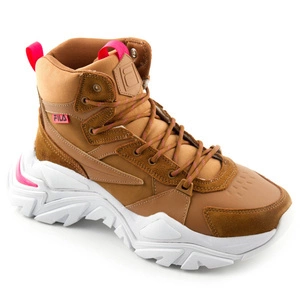 Buty damskie Fila Electrove Boot sneakersy brązowy