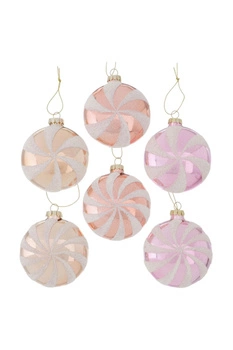 Bombki choinkowe Boltze Jell kolorowe szklane