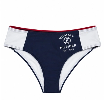 Dół od bikini Tommy Hilfiger Hipster granatowe r. S