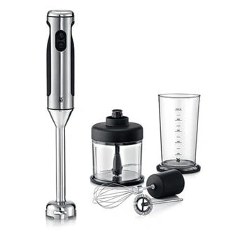 Blender ręczny WMF Lineo z pojemnikiem 1L srebrno-czarny