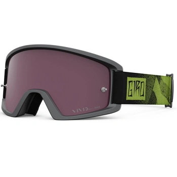 Gogle rowerowe Giro Tazz™ MTB dwie szyby S2/S0 szaro/zielone
