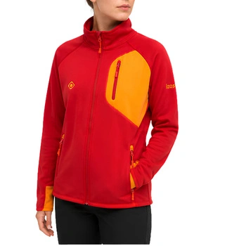 Bluza damska NIzas Ascara z polarem czerwona rozpinana r. XL