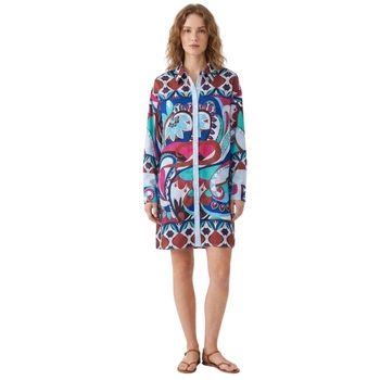 Sukienka damska Zara koszulowa satynowa oversize r. L