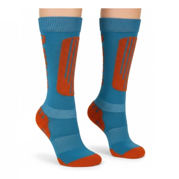 Skarpety chłopięce Dare2B Performance Ski narciarskie juniorskie niebieskie