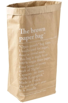Torba do przechowywania Le sac ekologiczna papierowa 66 L