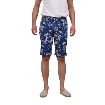 Spodenki męskie Faguo Saulieu bermudy niebieskie