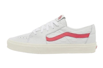 Buty męskie Vans SK8- Low skórzane białe trampki