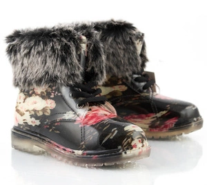 Buty dziewczęce Chuva ocieplane wodoszczelne