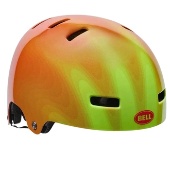 Kask rowerowy Bell Span Rt Plung dziecięcy orzeszek BMX pomarańczowy r. S