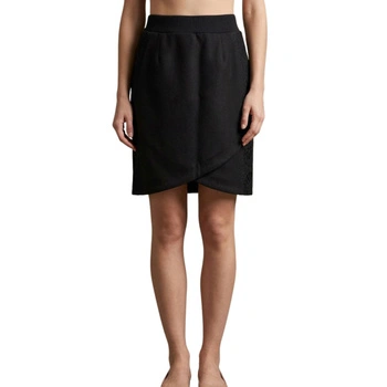 Spódnica damska Sinequanone Jandy czarna przed kolano z koronką