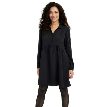 Sukienka damska Naf Naf Alba koszulowa czarna