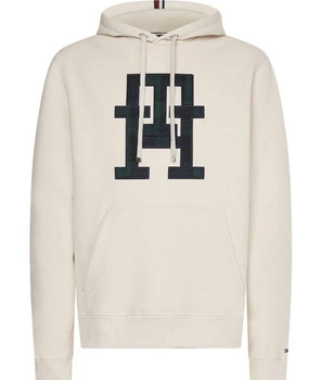 Bluza męska Tommy Hilfiger Icon Monogram Hoody ciepła dresowa z kapturem