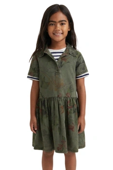 Sukienka dziewczęca Desigual Mickey camo