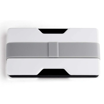 Minimalistyczny portfel Radix One Slim Wallet na karty banknoty etui biały