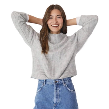 Sweter damski Mango Marmu szary