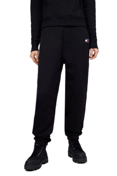 Spodnie damskie Tommy Jeans THS Badge dresowe luźne