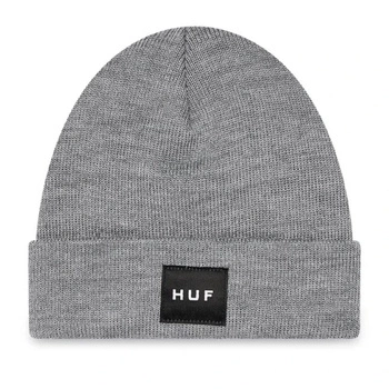 Czapka męska HUF Essential Box Logo Beanie zimowa szara
