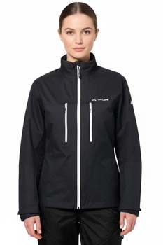Kurtka damska Vaude Tiak przeciwdeszczowa czarna