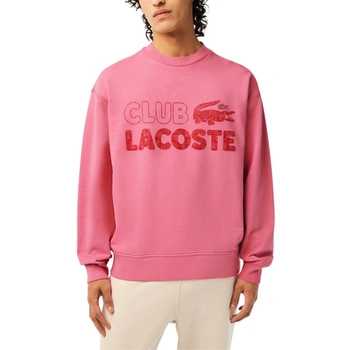 Bluza męska Lacoste SH5453 o luźnym kroju różowa r. 3XL