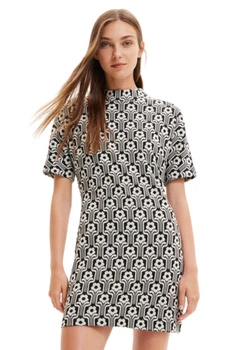 Sukienka damska Desigual Karen retro w kwiaty mini
