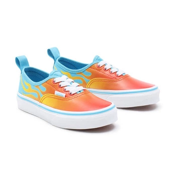 Buty Vans dziecięce Authentic Elastic pomarańczowe