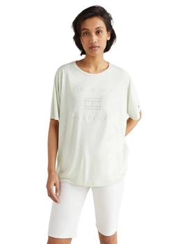 Koszulka damska Tommy Hilfiger Relaxed Burn Out t-shirt luźny