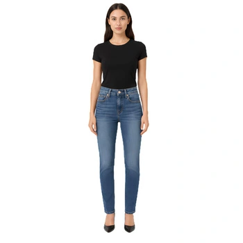 Spodnie damskie Calvin Klein Jeans rurki jeansowe z cieniowaniem r. W24