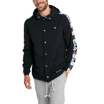 Kurtka męska Champion Authentic Collection wiatrówka czarna r. S