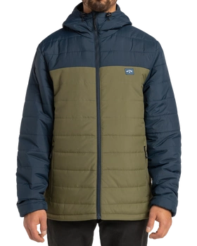 Kurtka męska Billabong Surf Check pikowana z kapturem r. S