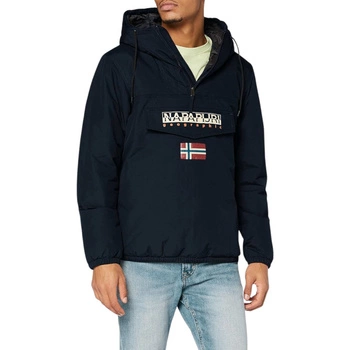 Kurtka męska Napapijri Shade zimowa anorak z kapturem granatowa