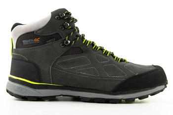 Buty męskie Regatta Samaris Suede trekkingowe wodoodporne szary