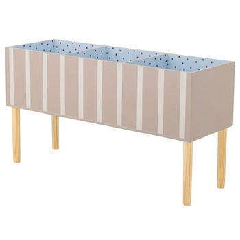 Pojemnik na książki i zabawki Bloomingville drewniany 90 x 50 cm