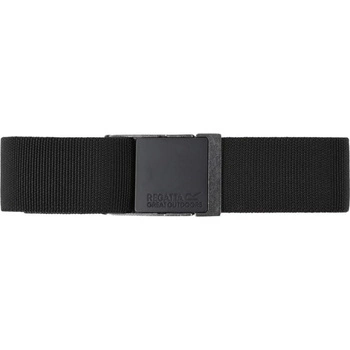 Pasek męski Regatta Konex  Webbelt III czarny z metalową klamrą