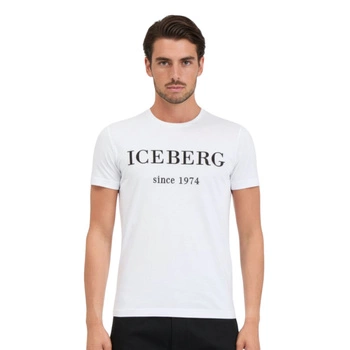 Koszulka męska Icebreker bawłniana biała z logo