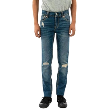 Spodnie chłopięce Levi's 512 Slim Taper jeansy z dziurami