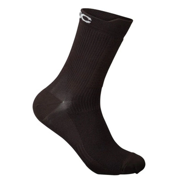 Skarpety POC Lithe MTB Sock Mid rowerowe brązowe
