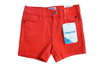 Spodenki dziecięce Mayoral krótkie czerwone