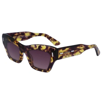 Okulary damskie Calvin Klein CK23503S 528 przeciwsłoneczne butterfly z filtem cat. S2