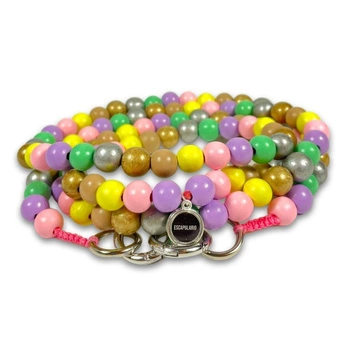 Smycz do telefonu komórkowego Mobeads Escapulario kolorowe koraliki