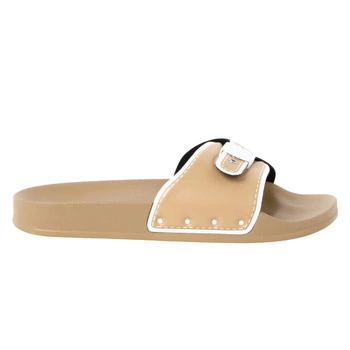 Klapki damskie Scholl Pescura Moon lekkie wygodne beżowe